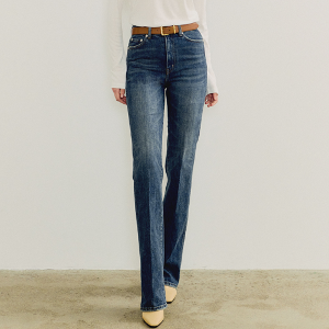 [General length] OUD Iconic Straight Jeans (Medium Wash)